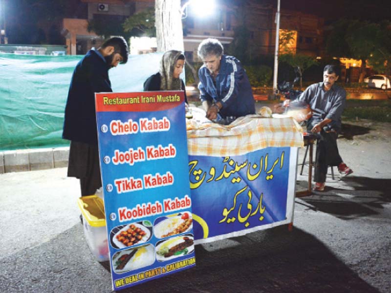 the stall operates from 7pm to midnight without any days off photos huma choudhary express
