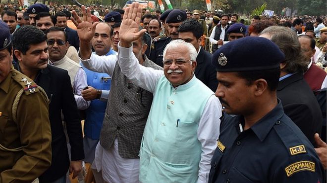 mr khattar said hindu sentiments were hurt when others consumed beef photo afp