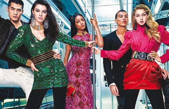 swedish retailer h amp m s upcoming campaign with balmain follows its successful collaborations with the likes of karl lagerfeld photos publicity