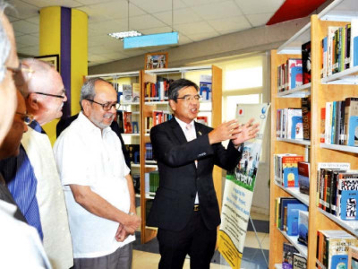 japan corner study section inaugurated at ciit