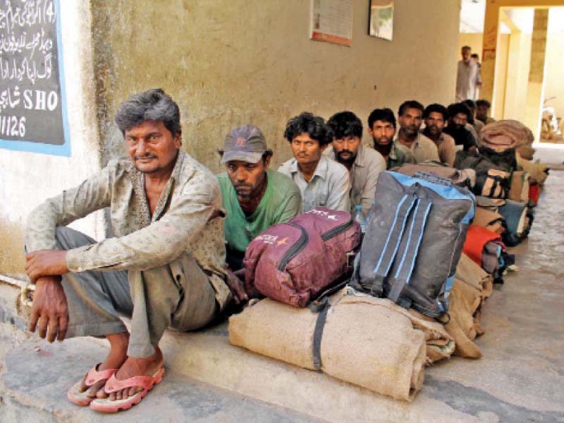 twenty seven indian fishermen were sent to jail on judicial remand after they were caught fishing within the jurisdiction of pakistan photo ppi