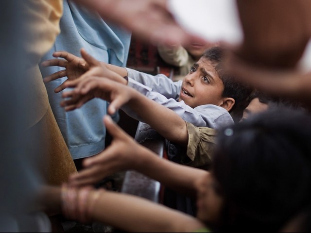 the project is focused on saving the lives of lactating pregnant women and children under the age of five living in drought hit areas of sindh photo file