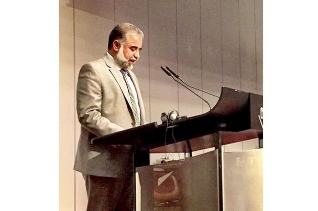 acting speaker national assembly murtaza javed abassi speaking at the 133rd inter parliamentary union photo nni acting speaker national assembly murtaza javed abassi speaking at the 133rd inter parliamentary union photo nni