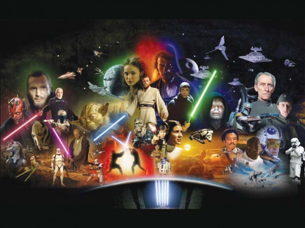 the force awakens is the first of three new star wars movies being produced by disney photo publicity