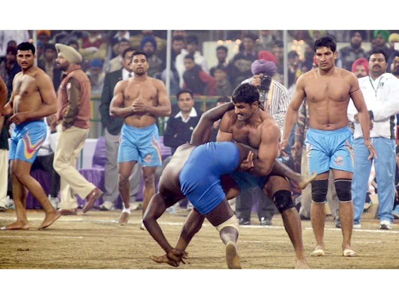 punjab deputy chief minister sukhbir singh badal on tuesday announced the cancellation of the kabaddi world cup that was to be held in the state from november 14 28 photo afp