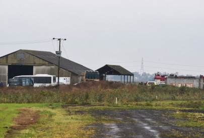 one dead as us navy jet crashes near uk base police one dead as us navy jet crashes near uk base police