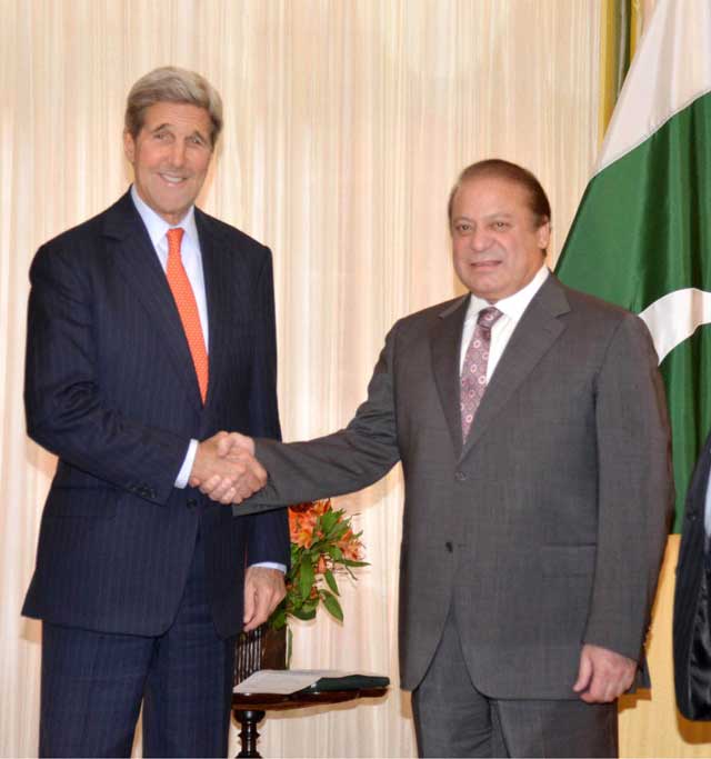 pm nawaz shakes hands with us secretary john kerry on october 21 2015 photo pid