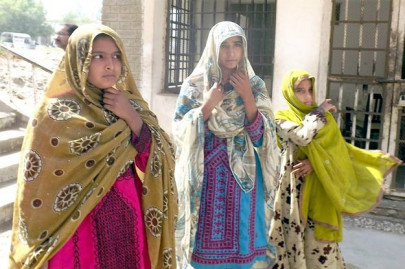 recovered baloch girls handed over to parents