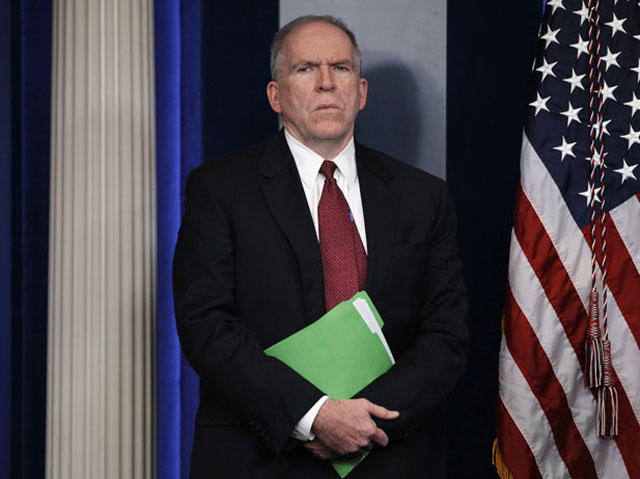 wikileaks says that brennan had used the account occasionally for several intelligence related projects photo reuters