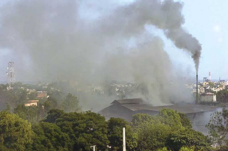 factories in site area are a major cause of air pollution in the capital photo file factories in site area are a major cause of air pollution in the capital photo file