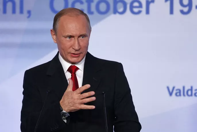 putin speaks during a meeting of members of the valdai international discussion club in sochi on october 22 2015 photo afp putin speaks during a meeting of members of the valdai international discussion club in sochi on october 22 2015 photo afp