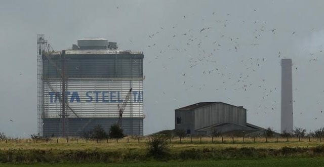 birds fly above part of the tata steel plant in scunthorpe northern england on october 15 2014 photo reuters birds fly above part of the tata steel plant in scunthorpe northern england on october 15 2014 photo reuters