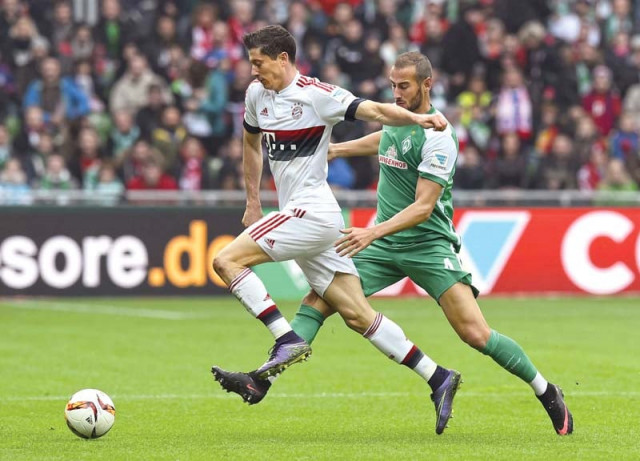last saturday s 1 0 win at werder bremen was bayern s 999th victory since the bundesliga started back in 1963 photo afp last saturday s 1 0 win at werder bremen was bayern s 999th victory since the bundesliga started back in 1963 photo afp