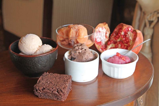sultana anwar ali pioneered the family s homemade ice creams made from fresh and hormones free milk and cream her granddaughter saadia zafar is managing the brand saydyz photos aysha saleem express