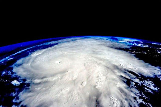 hurricane patricia a category 5 storm is seen approaching the coast of mexico in a nasa picture taken from the international space station october 23 2015