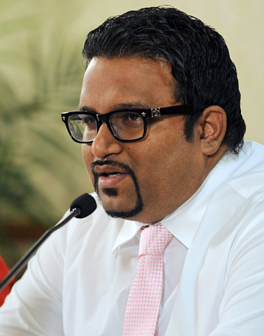 a file photo of maldives vice president ahmed adeeb photo afp a file photo of maldives vice president ahmed adeeb photo afp