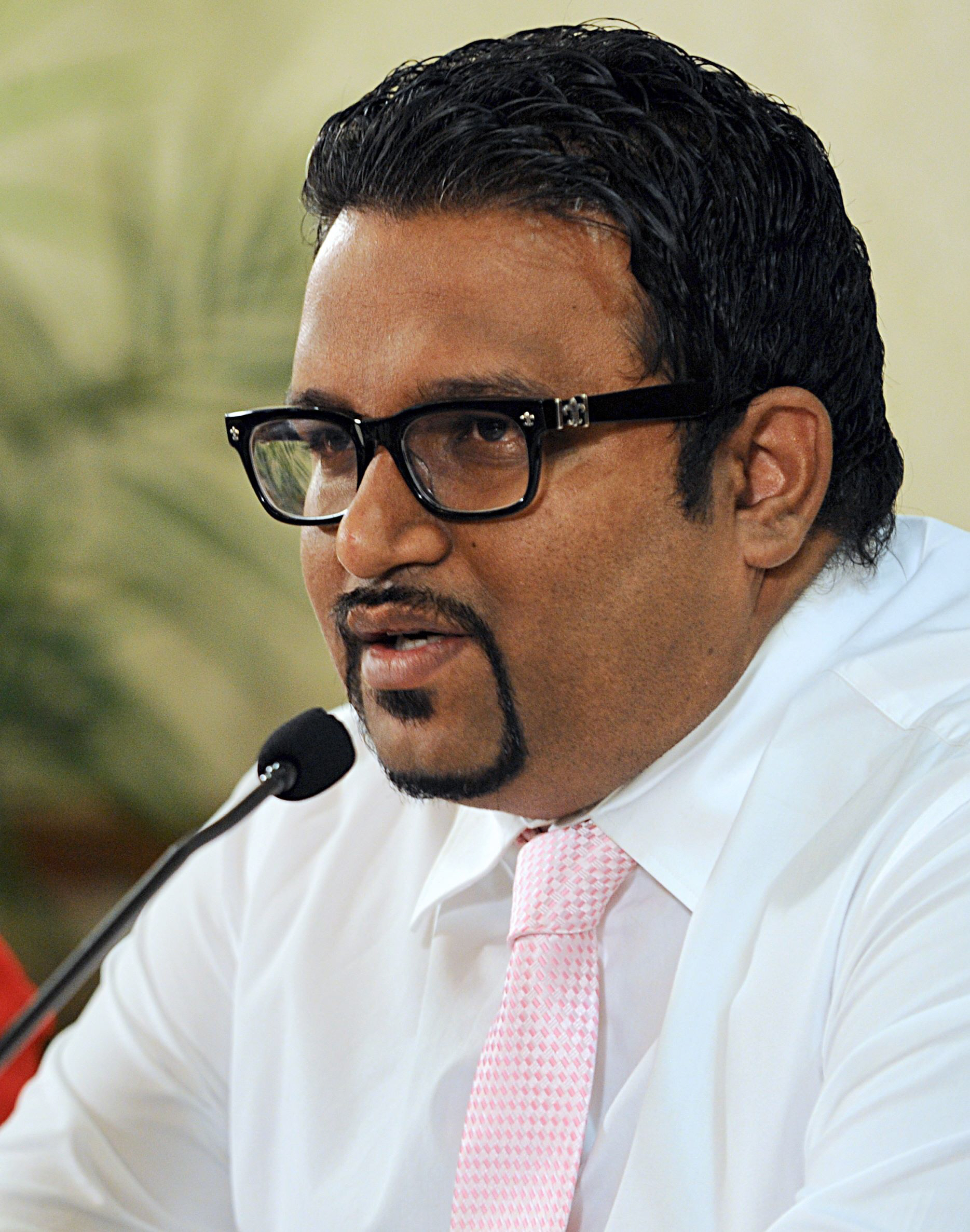 a file photo of maldives vice president ahmed adeeb photo afp