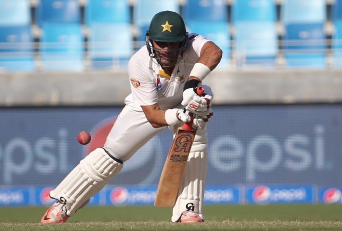 the new old man misbah seems determined to enjoy whatever little cricket remains in him and the way he got out early on day four epitomised that photo afp