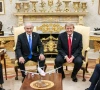 president trump and israeli prime minister bibi netanyahu pictured in the white house truth social