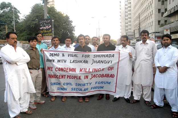 activists demand government take effective measures against extremism photo express