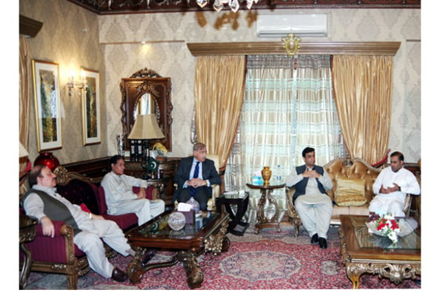 sher ali called upon the chief minister during a visit to lahore photo exress sher ali called upon the chief minister during a visit to lahore photo exress