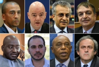 the eight official fifa presidential candidates
