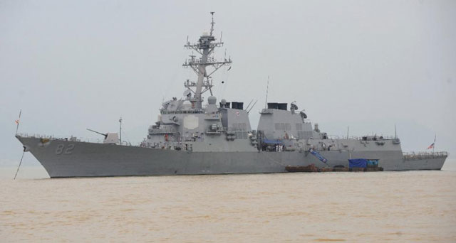 the uss lassen passed within 12 nautical miles of at least one of the land formations beijing claims in the disputed spratly islands us defence officials say photo afp