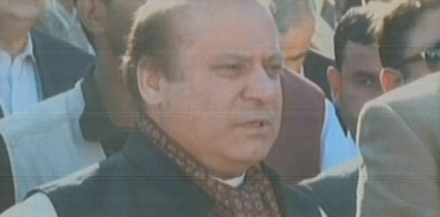 pm nawaz in shangla express news screengrab