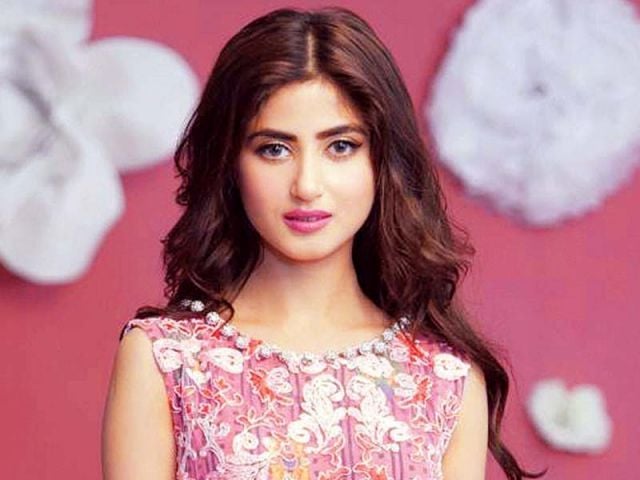 Television actor Sajal Aly to play female lead in the film. PHOTOS: PUBLICITY