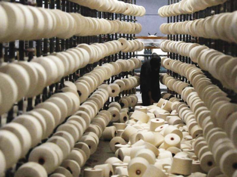 the spinning sector pressurised the government to increase duty on yarn import the weavers claimed photo file