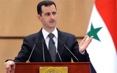 assad accuses west of backing terrorist groups in syria