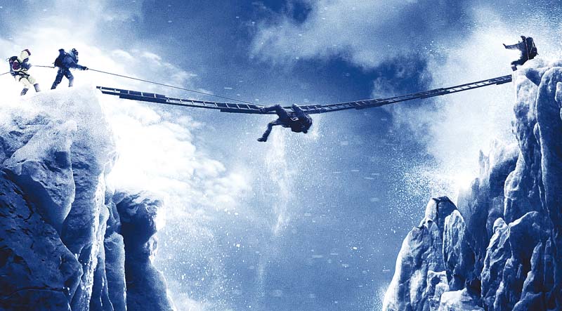 everest fails to make it to the top because of lack of details and limited depth of characters