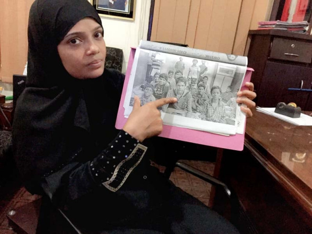 razia begum points at her son ramzan in a photo received from the shelter home where he currently lives photo rabia ali express razia begum points at her son ramzan in a photo received from the shelter home where he currently lives photo rabia ali express
