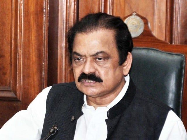 punjab law minister rana sanaullah photo waseem nazir express punjab law minister rana sanaullah photo waseem nazir express