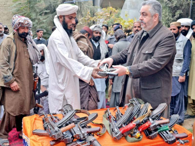 peaceful balochistan 23 marri militants surrender peaceful balochistan 23 marri militants surrender