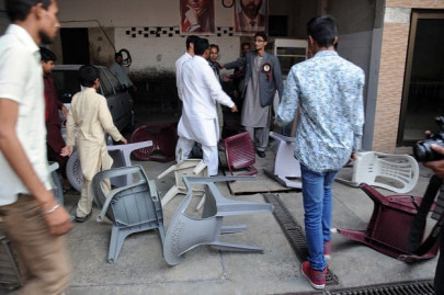 barring fistfights punjab polls remain peaceful barring fistfights punjab polls remain peaceful