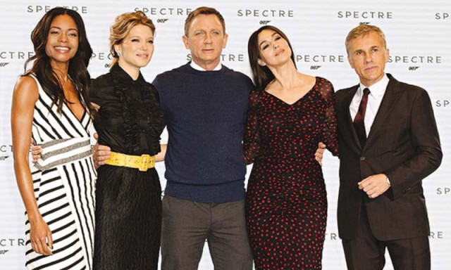 the movie features a star cast including daniel craig monica belluci and naomie harris photo file the movie features a star cast including daniel craig monica belluci and naomie harris photo file