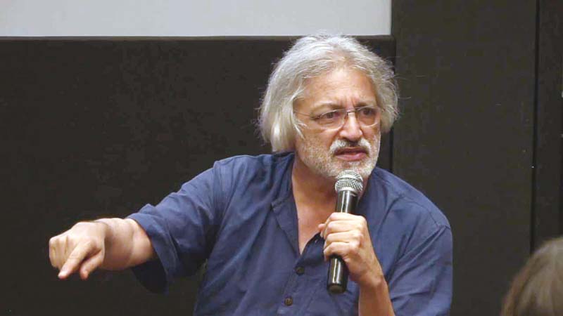 patwardhan feels the india he grew up in is no more photo file