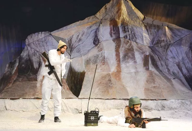 the play revolves around stories of soldiers posted to siachen leaving behind their homes and families to protect the country photos huma choudhary express the play revolves around stories of soldiers posted to siachen leaving behind their homes and families to protect the country photos huma choudhary express