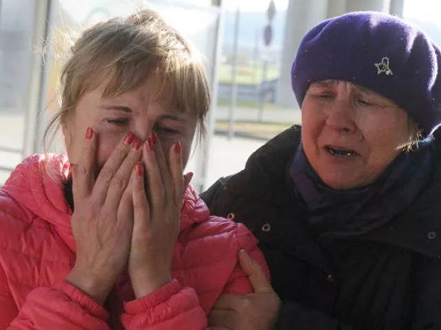 the remains were to be taken in a motorcade to a crematorium in saint petersburg for identification photo afp the remains were to be taken in a motorcade to a crematorium in saint petersburg for identification photo afp