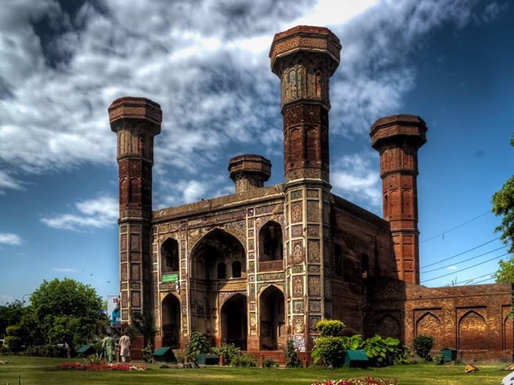 a view of chauburji a historical site in lahore photo shahbaz sharif facebook page