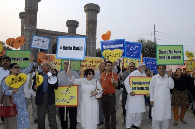 activists say development works should not be at the cost of heritage photo express activists say development works should not be at the cost of heritage photo express