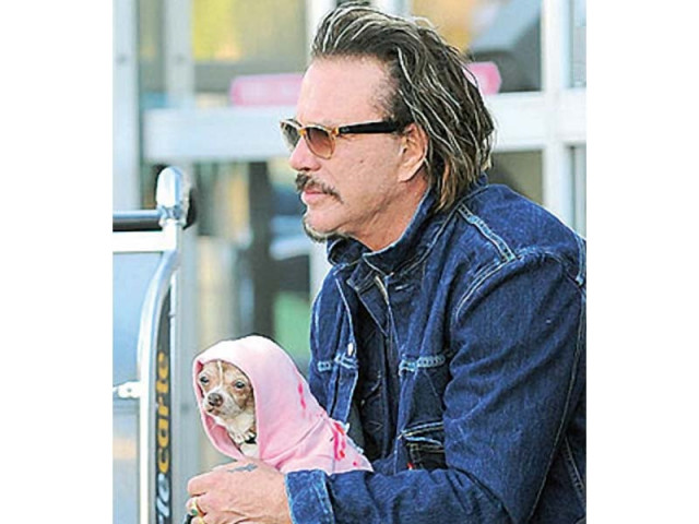 rourke recently wrapped up filming for weaponized which is expected to release in 2016 photo file rourke recently wrapped up filming for weaponized which is expected to release in 2016 photo file