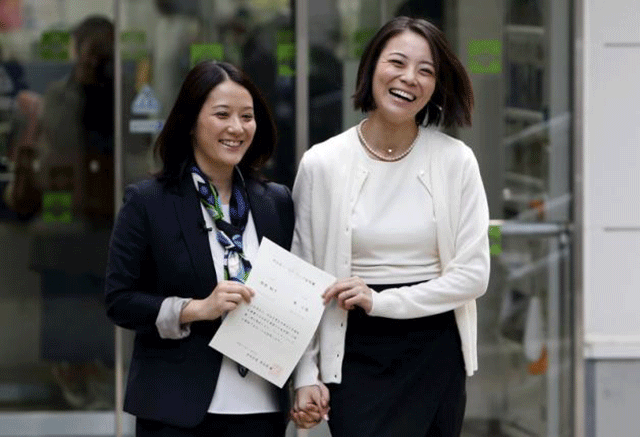 the lesbian gay bisexual and transgender lgbt community has been all but invisible in japan photo reuters