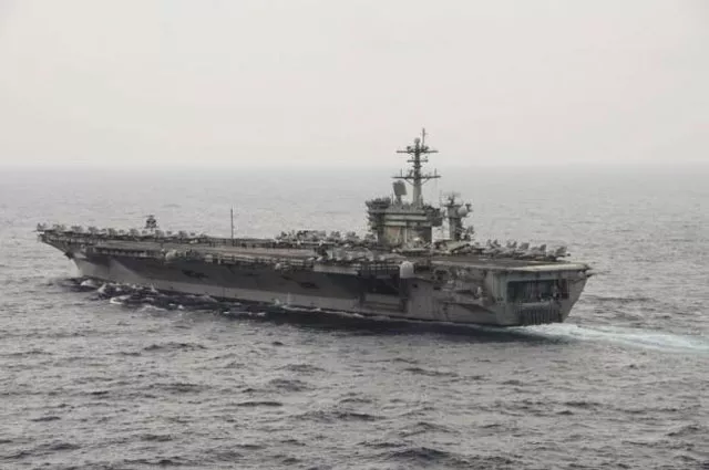 the aircraft carrier uss theodore roosevelt cvn 71 transits the south china sea in this us navy picture taken october 29 2015 photo reuters the aircraft carrier uss theodore roosevelt cvn 71 transits the south china sea in this us navy picture taken october 29 2015 photo reuters