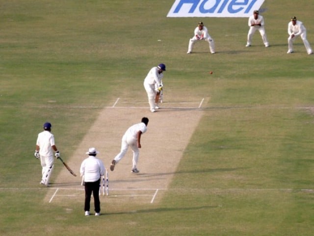 lahore blues go down to port qasim as all other round two matches drawn photo athar khan express