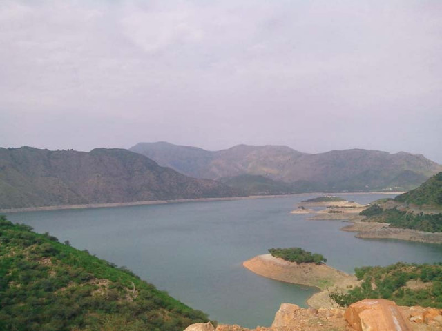 a view of tarbela lake photo express a view of tarbela lake photo express