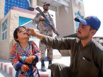 polio drops pak afghan officials discuss vaccination