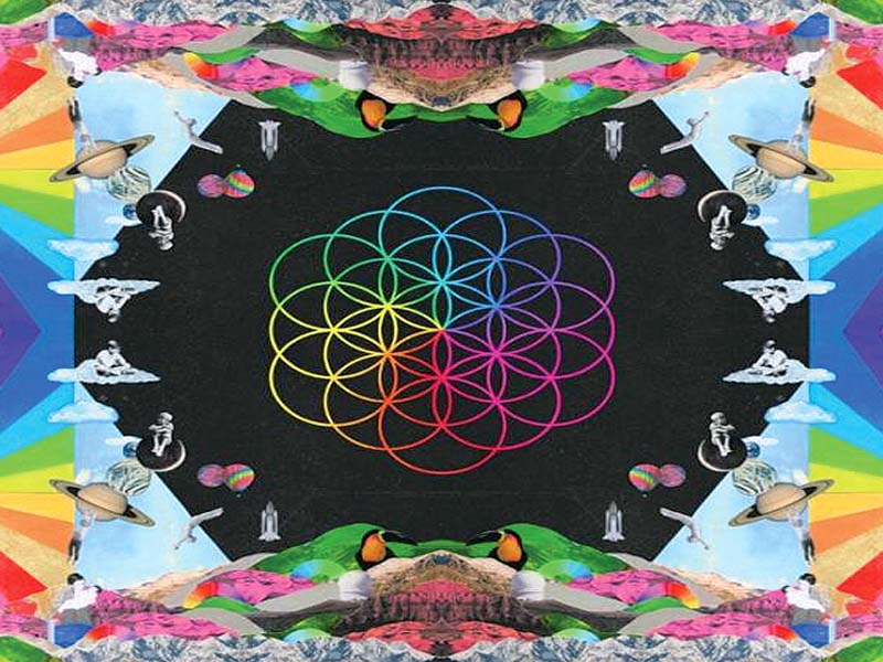 fans linked a mysterious poster decorated with the flower of life at london subways to the album release photo file