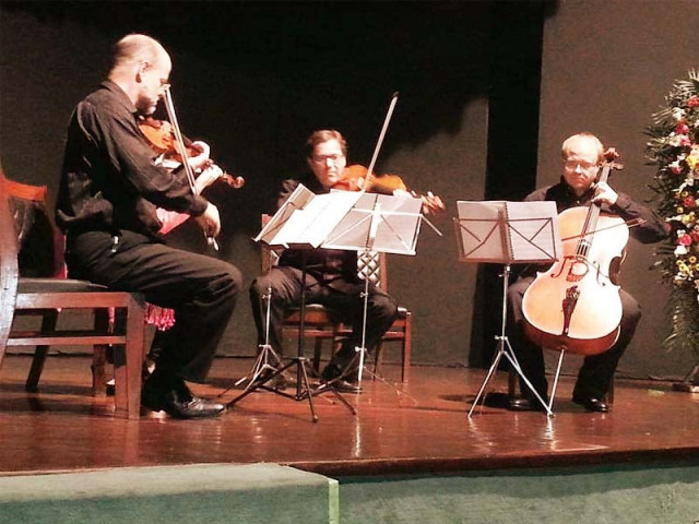 musicians performed different pieces inherent with german traditions photo adnan lodhi express musicians performed different pieces inherent with german traditions photo adnan lodhi express